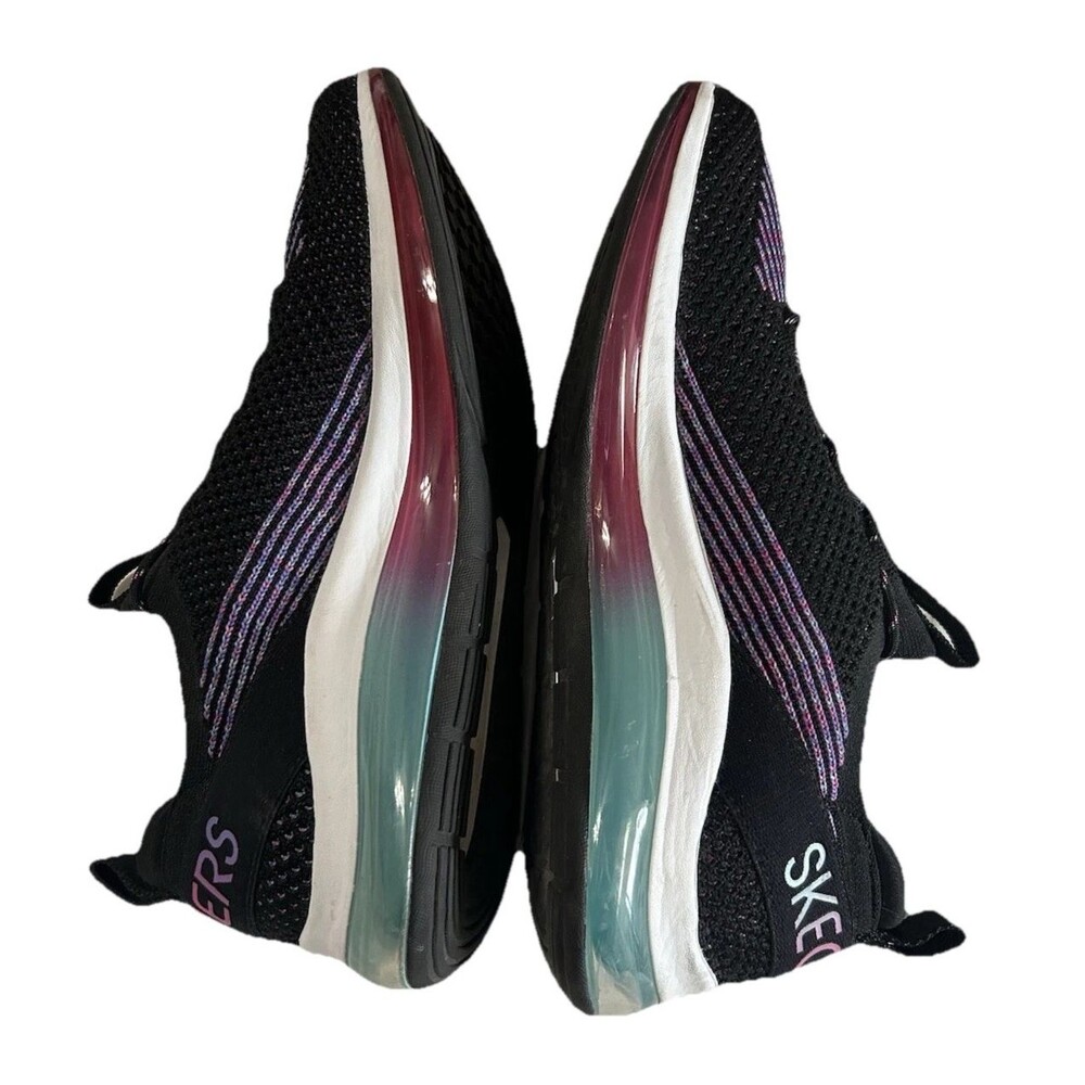 Skechers Women's Size 7 Skech Air Element 2 - 149401 Black Multi Athletic Shoes - Picture 8 of 11